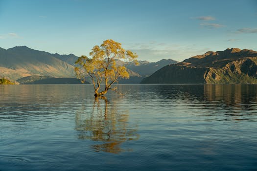Ethereal Lake Resorts in New Zealand Wanaka Alpine Serenity