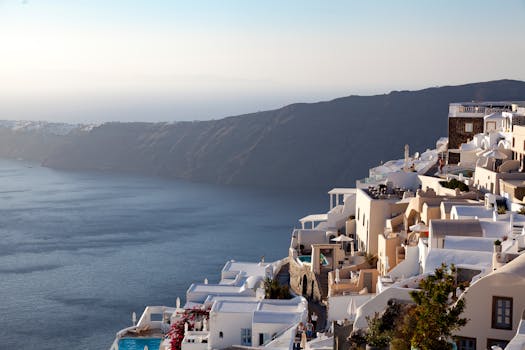 Golden Aegean Villas in Greece Santorini Island Horizon