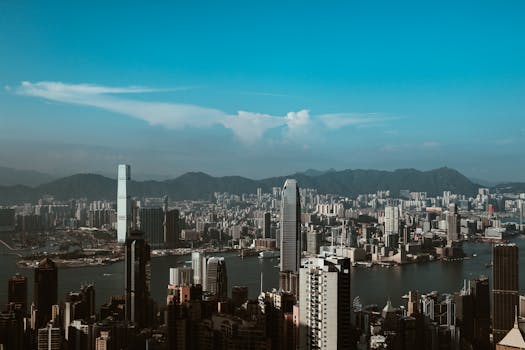 Luminous Harbour Hotels in Hong Kong Central Skyline Views