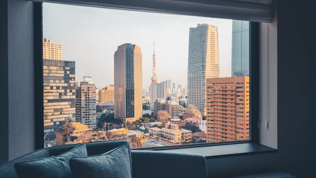 Marvel Skyline Hotels in Japan Tokyo Urban Icons