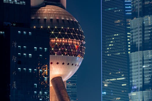 Prestige Skyline Hotels in China Shanghai Tower Icons