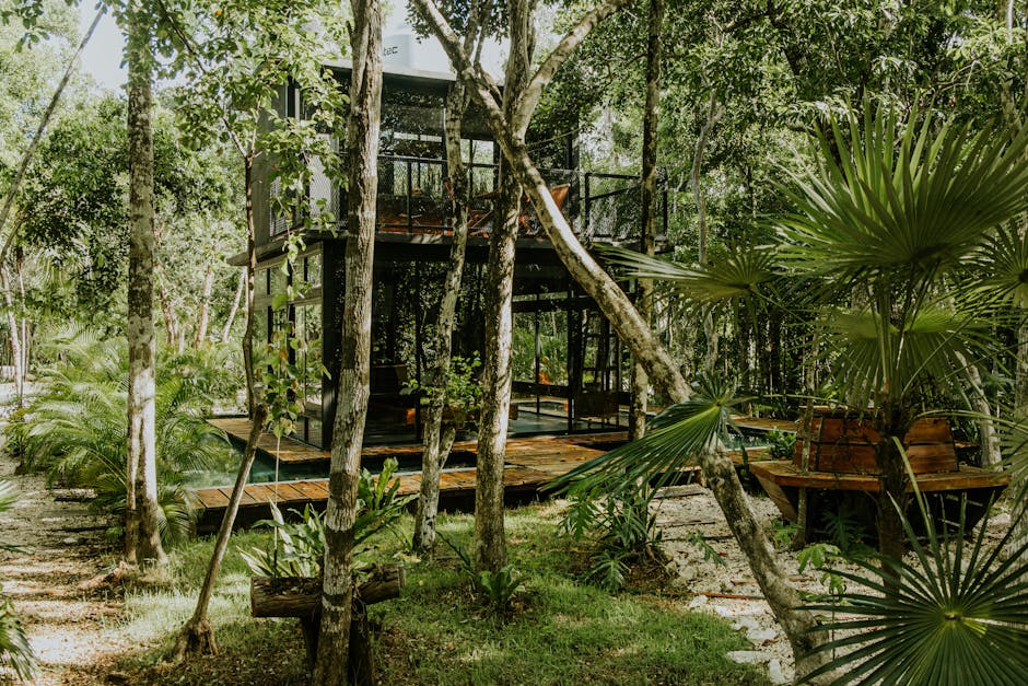 Off-Grid Forest Mansions for Silent Elite Living